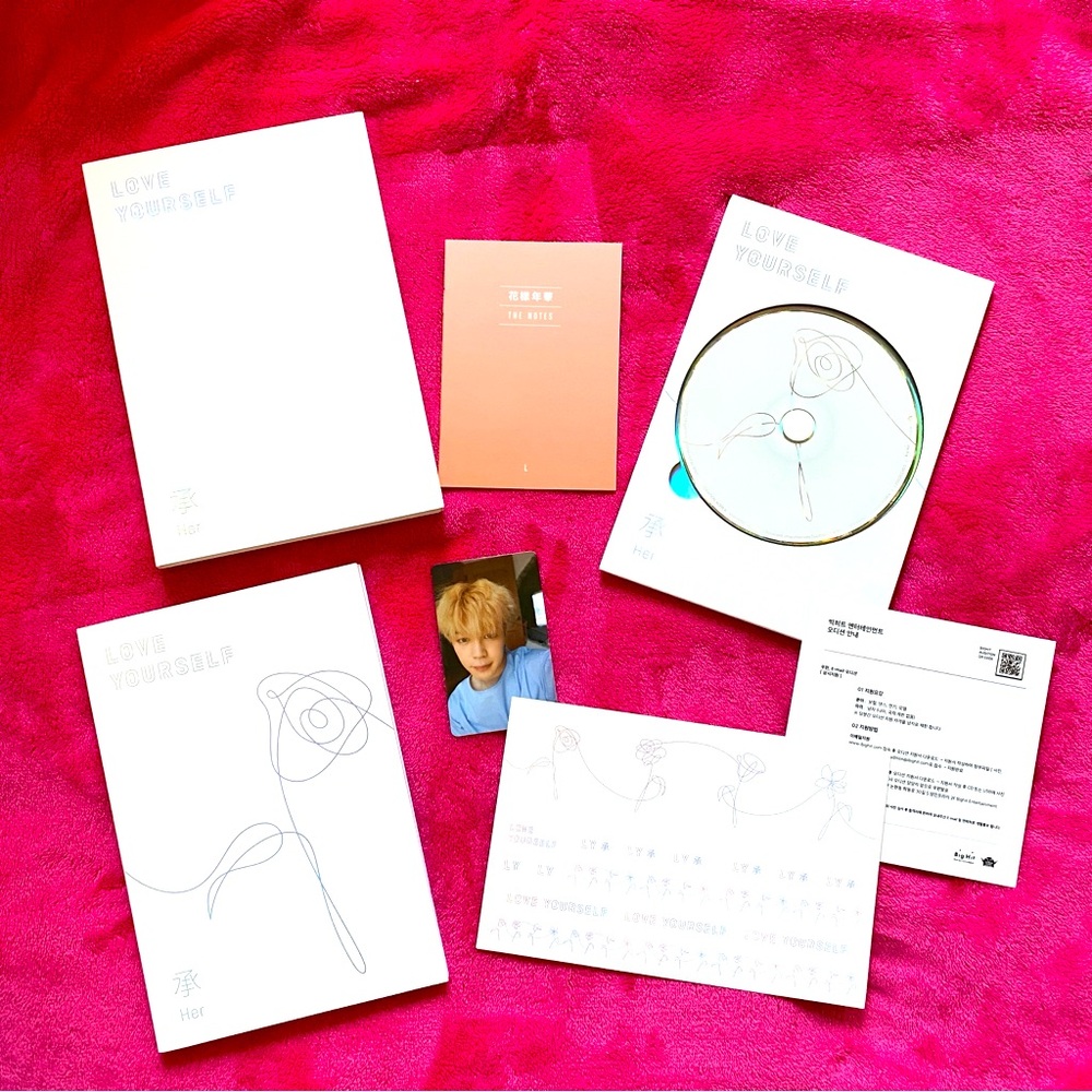 NWT BTS LOVE YOURSELF: Her Version L ALL INCLUSIONS (no poster)